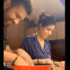 Rohit Sharma gives his wife a helping hand
