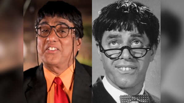 Did you know Shaktimaan's alter ego, Gangadhar was inspired by American comedian Jerry Lewis? A look at rare pics from set
