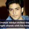 Article image for: <i class="tbold">kinshuk</i> Vaidya strikes the right chords with his fans