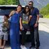 Kajol with kids Nysa and Yug