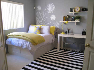 A few easy tips on how to decorate a small bedroom into a stylish ...