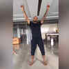 Article image for: Like father, like son: <i class="tbold">shikhar dhawan</i> dances with his son Zoravar