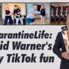 Article image for: #QuarantineLife" <i class="tbold">david warner</i>'s filmy TikTok fun