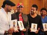 Cricketers at book launch: 'Stumped'