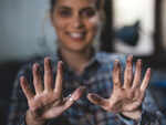 ​Your hands are visibly dirty