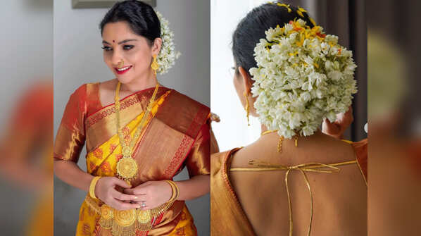 About her engagement look
