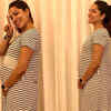 Striped maxi dress
