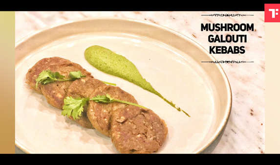 Mushroom galouti outlet kebab