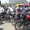 Long queue of vehicles at Delhi-Gurugram border