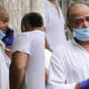 Article image for: <i class="tbold">Wajid Khan</i>'s funeral: Brother Sajid Khan breaks down