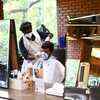 Following relaxations in the lockdown guidelines salons reopened in Chennai on Monday