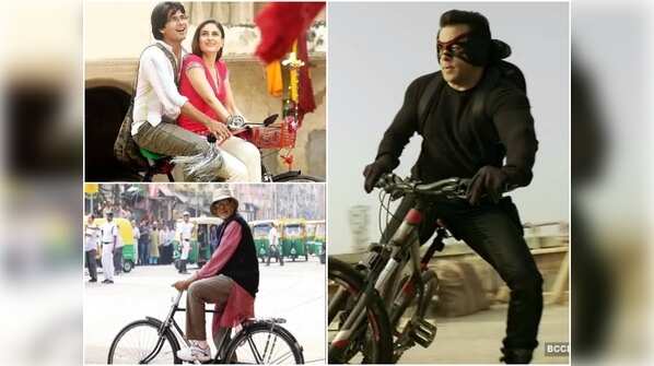 World Bicycle Day: Bollywood celebs who ditched their bikes to ride a bicycle on the silver screen