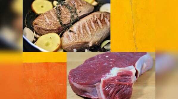 Storing cooked and raw meat together