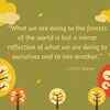 On human behaviour