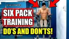 
Abs training mistakes in the gym
