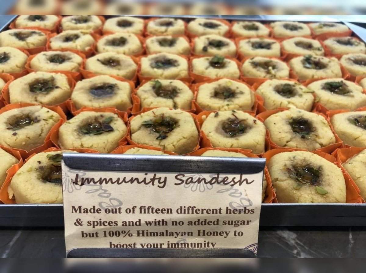 Kolkata's famous sweets shop makes Immunity Sandesh by using 15 ...