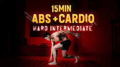 
15-minute intensive abs and cardio
