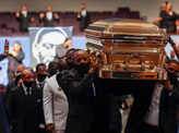 George Floyd's funeral: Thousands of mourners pay last respects in Houston