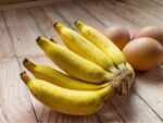 Egg, banana and honey mask