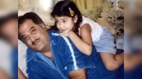 Janhvi Kapoor and Boney Kapoor