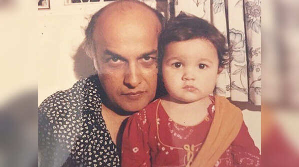 Alia Bhatt and Mahesh Bhatt