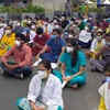 Article image for: Doctors stage protest in Hyderabad after attack by deceased patient’s kin