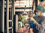 ​The gym is being disinfected thoroughly every day
