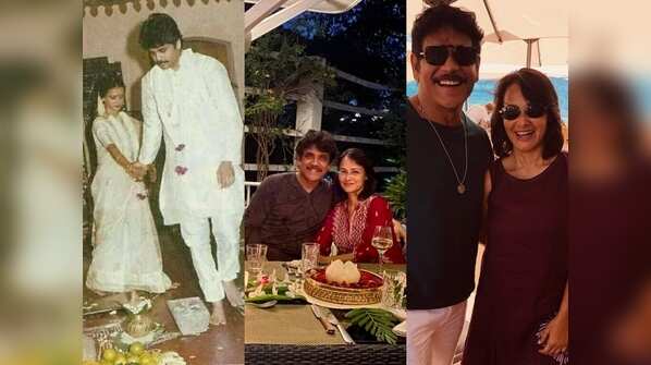 BB Telugu 3 host Nagarjuna and Amala’s 28th wedding anniversary: Take a look at their adorable pictures together