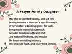 A Prayer For My Daughter