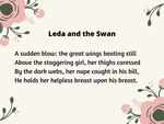 Leda and the Swan