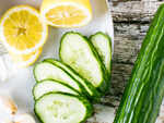 Cucumber and lemon juice