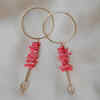 A pair of earrings
