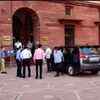 Lieutenant Governor Anil Baijal & CM Arvind Kejriwal arrive at Ministry of Home Affairs for their meeting with Home Minister Amit Shah, Health Minister Dr Harsh Vardhan and Mayors of Municipal Corporations to review preparations with regard to COVID19.