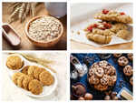 Healthy and tasty oatmeal cookies