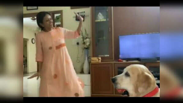 Suma Kanakala with her Zorro