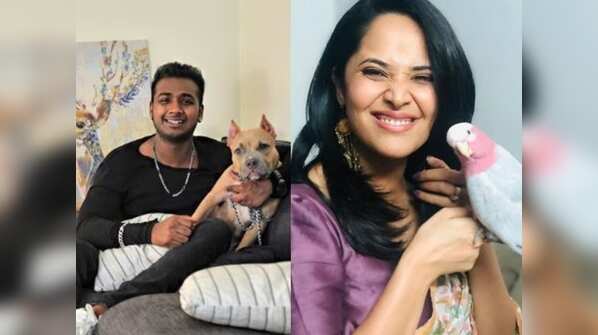 Rahul’s Chicha to Anasuya’s Happy: Adorable photos of TV celebs with their cute pets