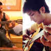 Article image for: Sushant Singh Rajput strumming away on the <i class="tbold">guitar</i> and lost in his own world in these old videos is too surreal!