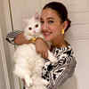 Gauahar Khan with Snow