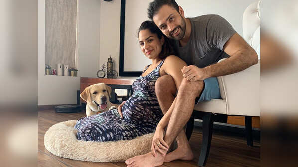 Shikha Singh with Gokul
