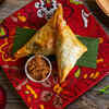 Cheese & Spinach Mini Samosa