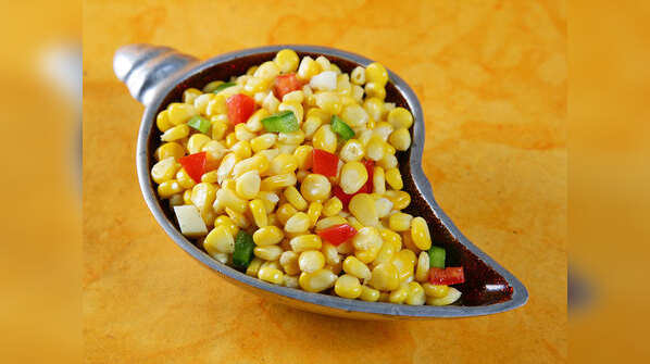 Chilli Corn Chaat