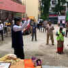 Article image for: World Yoga Day: Sanitation workers perform 'Laughter Yoga' in Pune