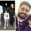 Abhishek Bachchan and Aaradhya Bachchan