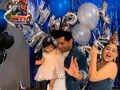 Jay and Mahhi ring in their son Rajveer's birthday in style