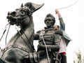 Protesters try to topple Andrew Jackson statue near White House