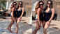 Sunny Leone takes a dip in the pool with her gal pal in LA, shares sun-soaked pic in black monokini