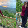 Article image for: <i class="tbold">Neena Gupta</i> shows how the evening sky looks from her Mukteshwar house, leaves fans in awe