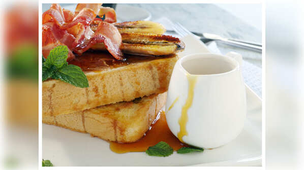 Chocolate Banana French Toast