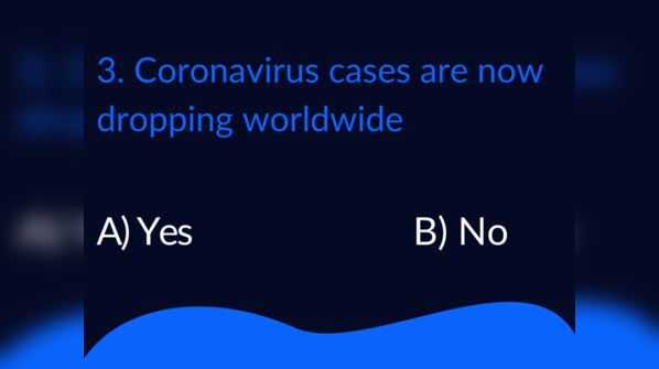 Coronavirus cases are now dropping worldwide