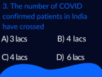 ​The number of COVID confirmed patients in India have crossed